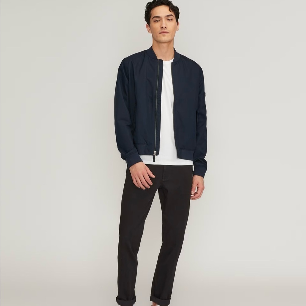 Everlane The Slim 4-Way Stretch Organic Cotton Jeans Black 30x30 NWT